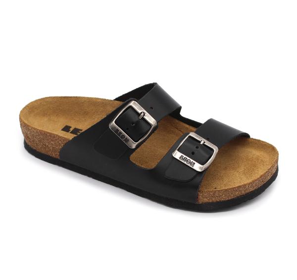 leon herren lederschuhe 4723 schwarz